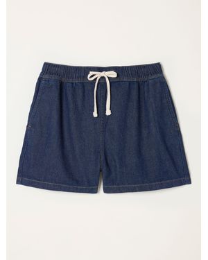 FatFace Fatface Cosby Denim Shorts - Blue