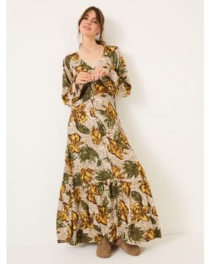 FatFace Fatface Emma Midi Dress - Natural