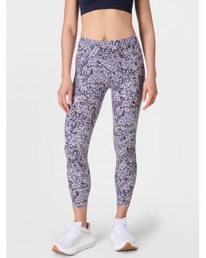 Sweaty Betty 7/8 Length Power Workout Leggings - Purple