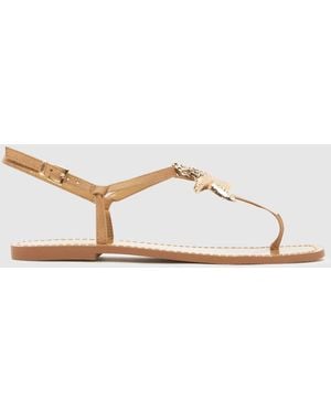 schuh Sand Tove Shell Sandals - Natural