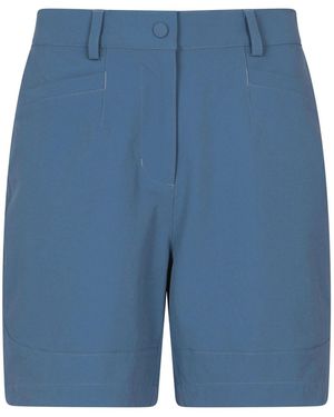 Mountain Warehouse Lade Water Resistant Walking Shorts - Blue