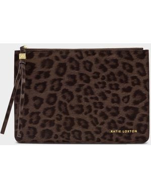 Katie Loxton Tassel Charm Pouch - Brown