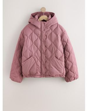 Next Lightweight Quilted Jacket - Pink