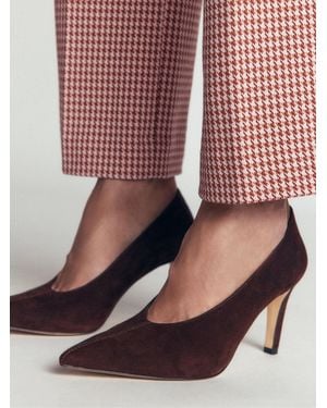 Boden Pointed Court Shoes - Red
