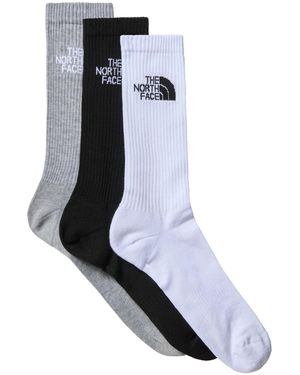 The North Face Socks 3 Pack - White