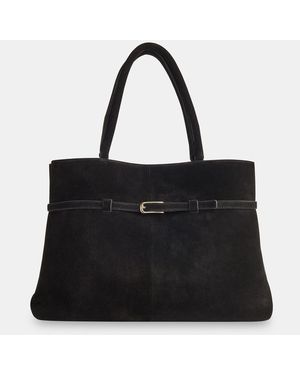 Whistles Noelle Clasp Detail Tote Bag - Black