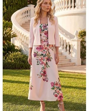 Roman 3/4 Sleeve Rochette Jacket - Pink