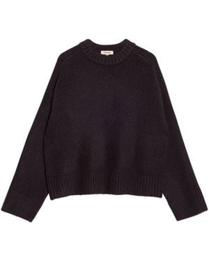Albaray Cozy Drop Shoulder Sweater - Black