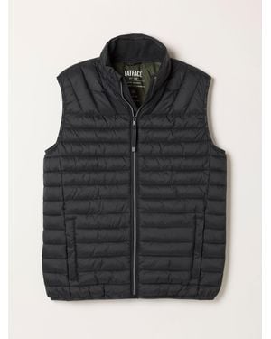 FatFace Fatface Dartmouth Lightweight Quilted Gilet - Black