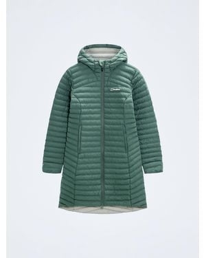 Berghaus Nula Micro Long Jacket - Green