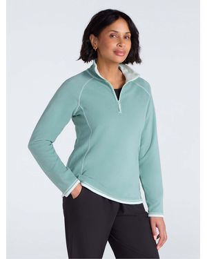Mountain Warehouse Montana Half-Zip Fleece - Green