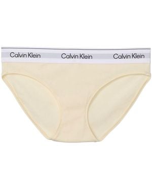 Calvin Klein Brief Icon Cotton Modal Panties - White