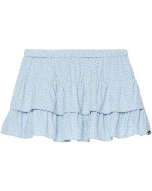 Superdry Rosa Ditsy Skirt - Blau
