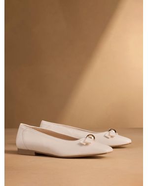 Russell & Bromley Carden Ballet Flats - Brown
