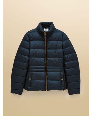 Joules Paddock Showerproof Padded Coat - Blue
