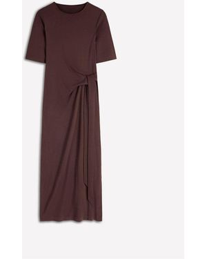 Boden Zinnia Tie Jersey Midi Dress - Purple