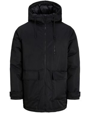 Jack & Jones Parka Jacket - Black
