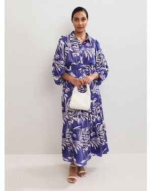 Phase Eight Petite Coralie Shirt Dress - Blue