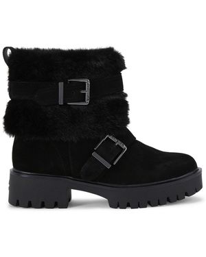 Carvela Kurt Geiger Alpine Buckle Boots - Black
