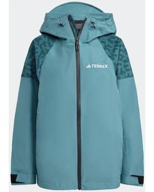 adidas Terrex Xperior Hybrid Ski Jacket - Blue