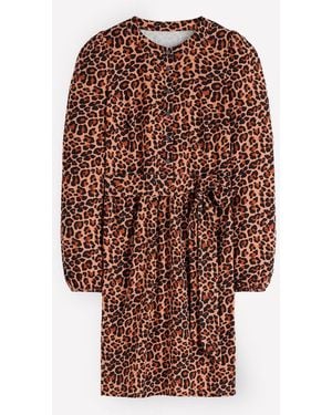 Boden Adele Kleid Mit Gürtel - Mehrfarbig