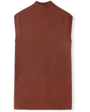 Celtic & Co. Merino Jumper Dress - Brown