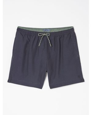 FatFace Fatface Trevose Plain Swim Shorts - Blau