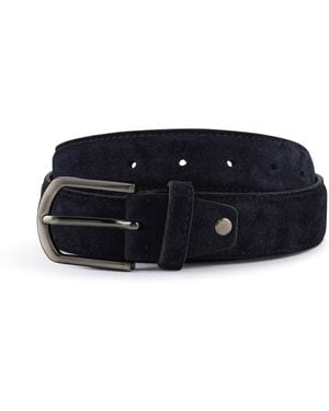 Jones Bootmaker Jones Bootmaker Unison Leather Belt - Black