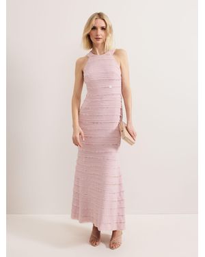 Phase Eight Amitis Sequin Dress - Pink