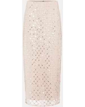 Phase Eight Alma Pencil Skirt - Natural