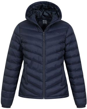 Mountain Warehouse Seasons Water-Resistant Padded Jacket - Blue