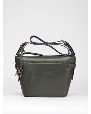 Lakeland Leather Newby Cross-Body Bag - Grey