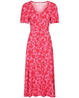 Mountain Warehouse Como Printed Tea Dress - Pink
