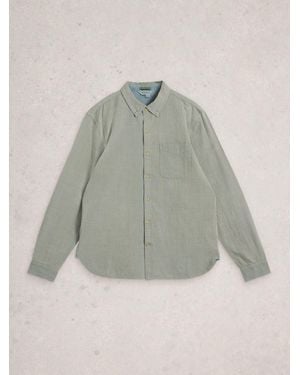 White Stuff Bruton Stripe Shirt - Blue