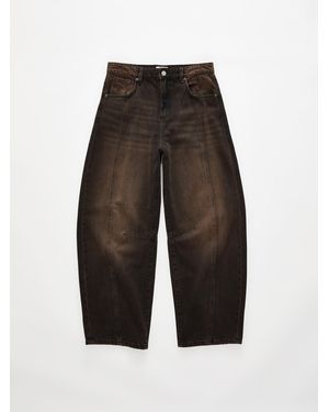 Cotton On Barrel Jeans - White