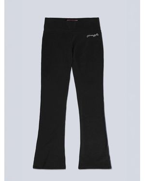 Pineapple Petite Bootcut Jersey Pants - Black