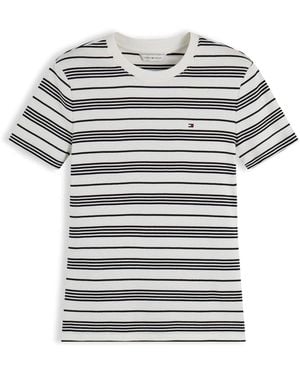 Tommy Hilfiger Slim Crew Neck T-Shirt - Gray