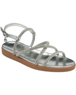 Lotus Diamante Wedge Sandals - Metallic