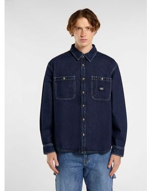 Dickies Mechanic Denim Shirt - Blue