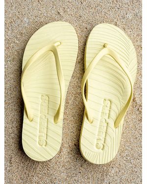 Sleeper Tapered Slim Flip Flops - Yellow