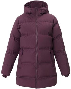 Sweaty Betty Nimbus Mid Waterproof Puffer Coat - Purple