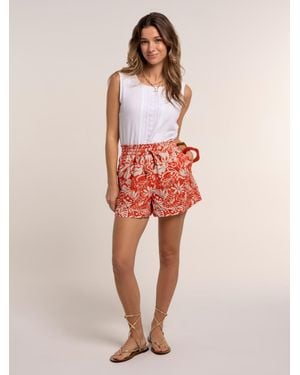 Brakeburn Bonnie Beach Shorts - Orange