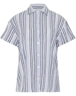 Long Tall Sally Short Sleeve Shirt - Blue