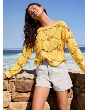 Next Denim Shorts - Yellow