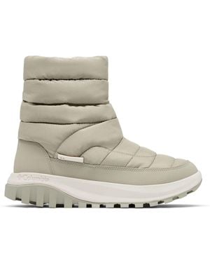 Columbia Snowtrot Mid Quilted Snow Boots - Grey