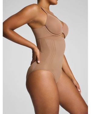 Spanx Gofigure Firm Control High-Waisted Briefs - Natural