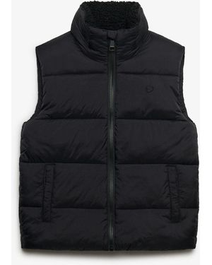 Superdry Borg Lined Gilet - Blue