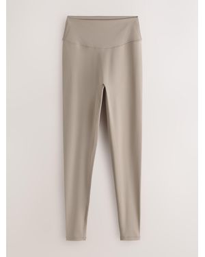 Self Mink High Waist Leggings - Natural
