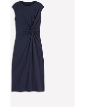 Boden Delilah Twist Midi Dress - Blue