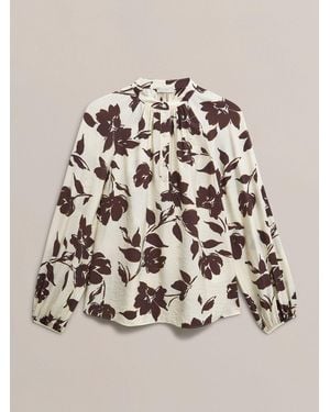 Hobbs Sherry Blouse - Natural